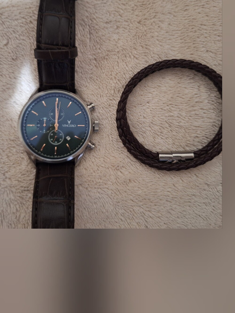 Mens Vincero Chronograph Watch / Vincero Bracelet